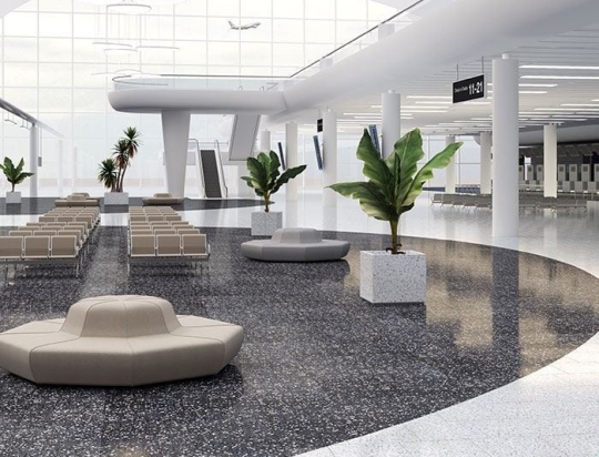 Mẫu đá mài Terrazzo Flooring